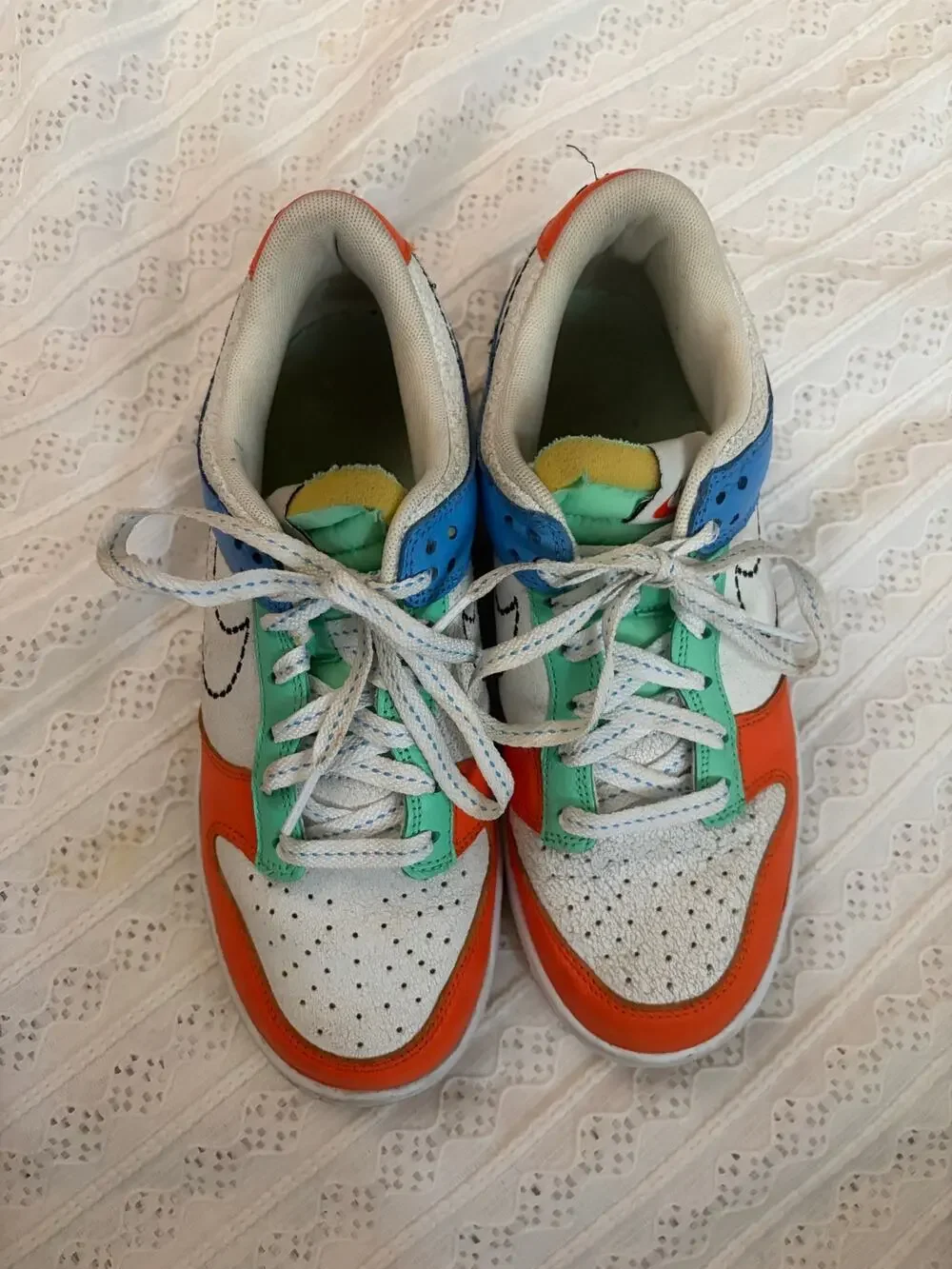 Nike Dunk Low SE Lottery Malachite Orange DX3363-100 Men's 7 Women's 8.5